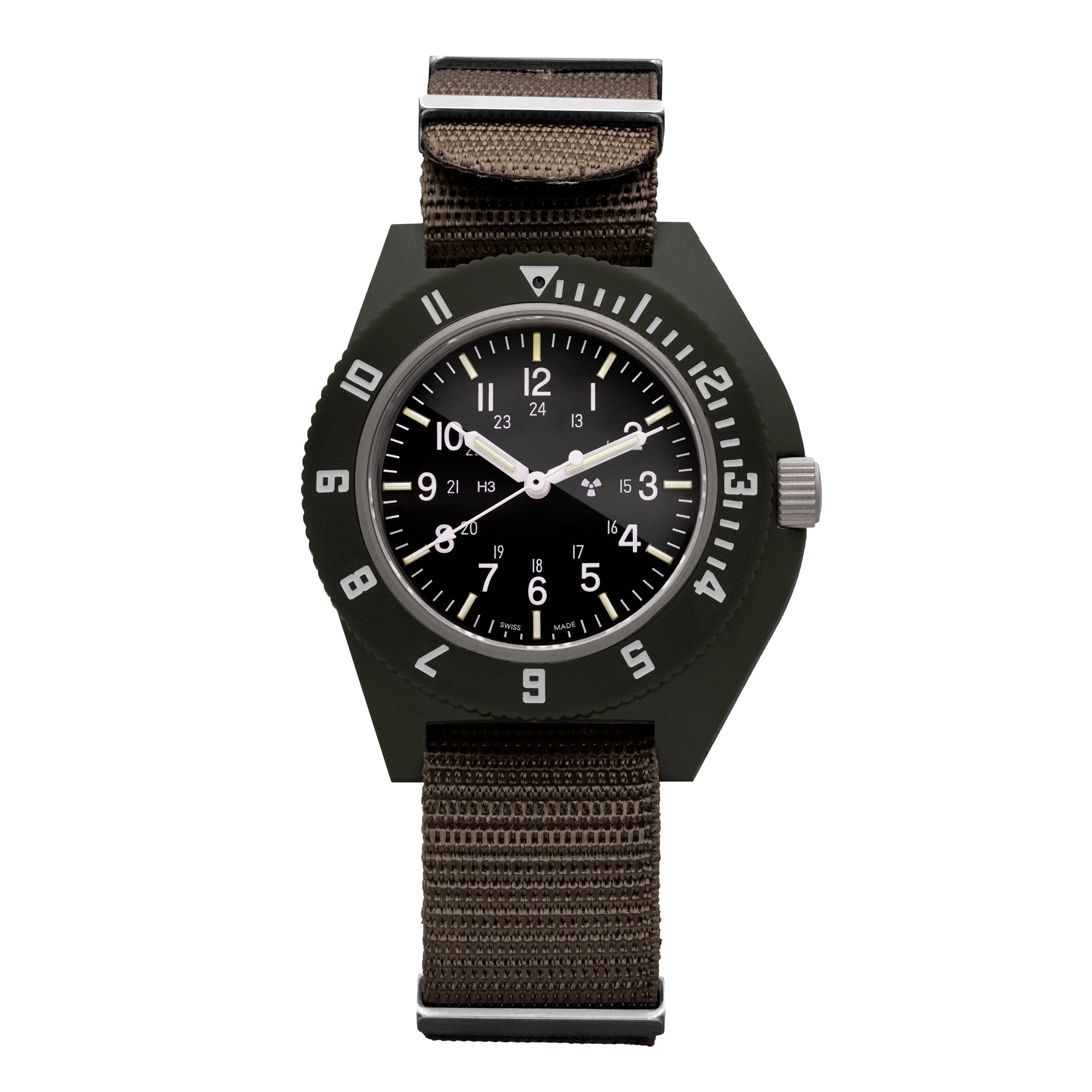 41mm Sage Green Pilot's Navigator (Quartz)