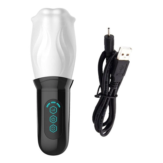 Auto Blowjob Machine Cyclone Blowjob Simulator Masturbator Oral Sex Toy