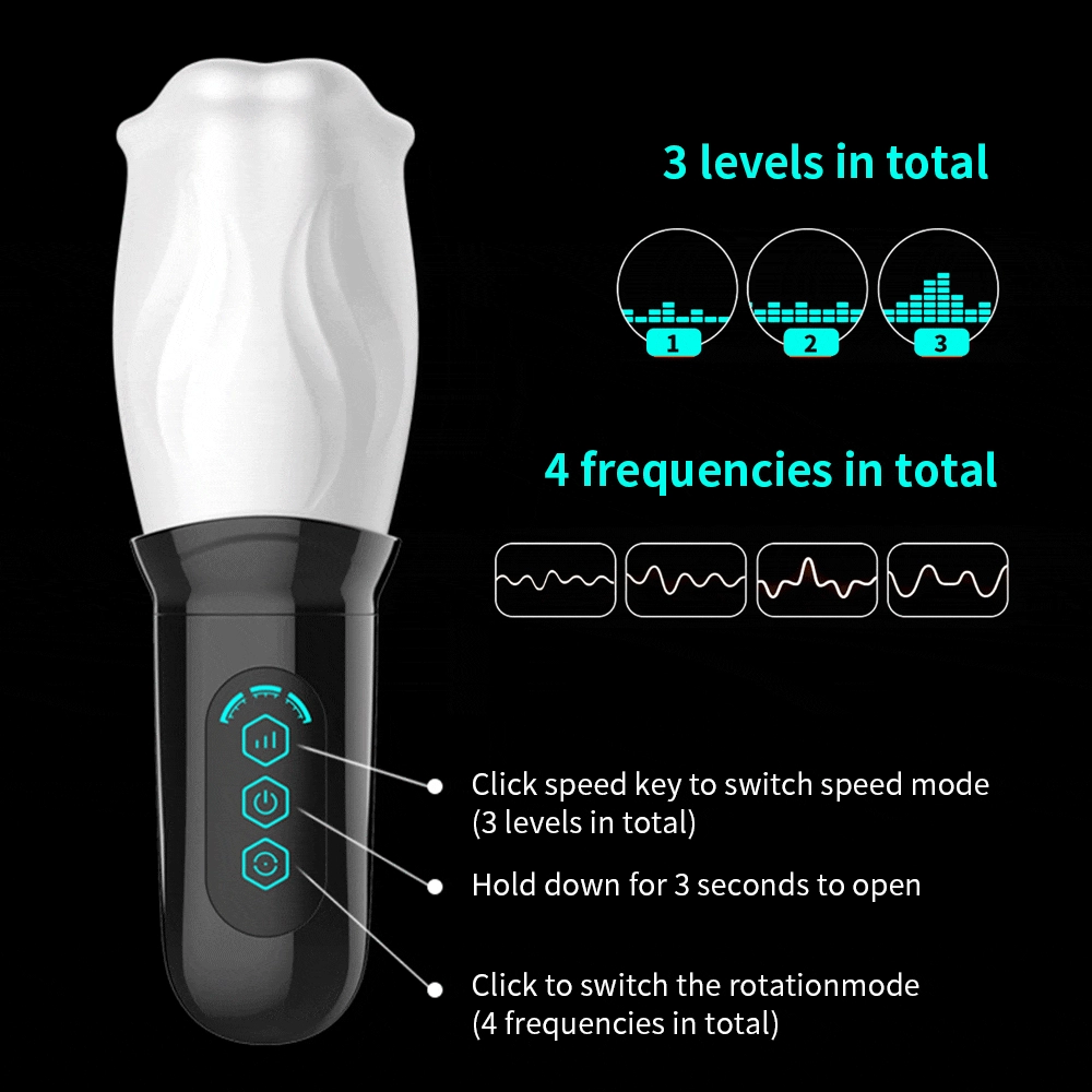 Auto Blowjob Machine Cyclone Blowjob Simulator Masturbator Oral Sex Toy