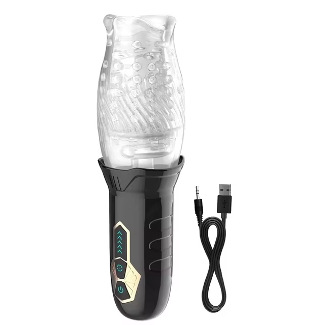 Auto Blowjob Machine Cyclone Blowjob Simulator Masturbator Oral Sex Toy