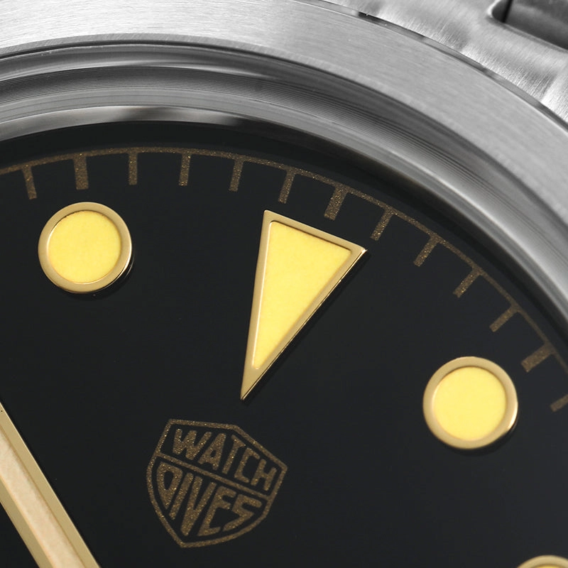 ★EU Pre-Owned★Watchdives Retro Sub 36mm VH31 Men Watch