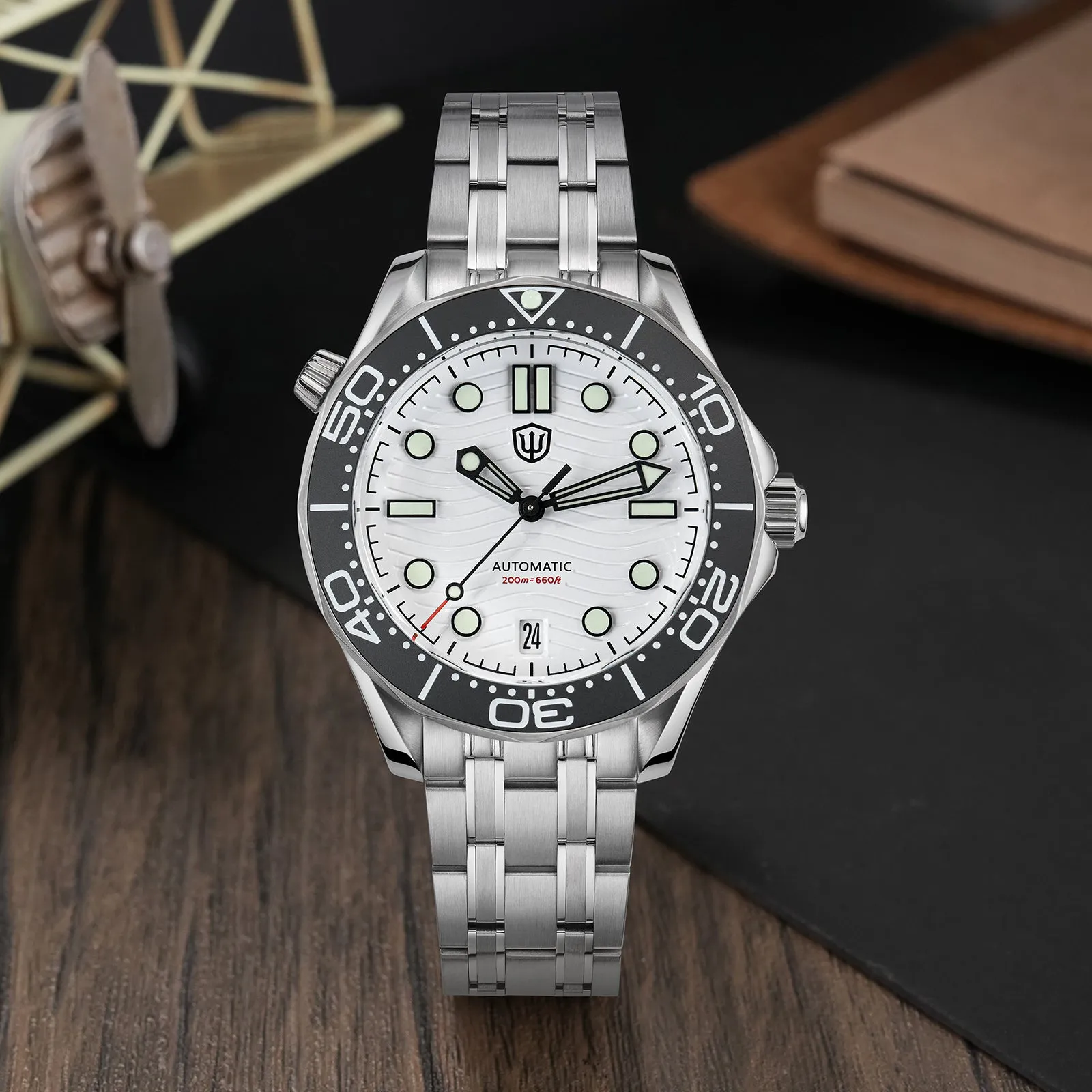 ★EU-Pre-Owned★Watchdives WD007ST 39mm NTTD Dive Watch