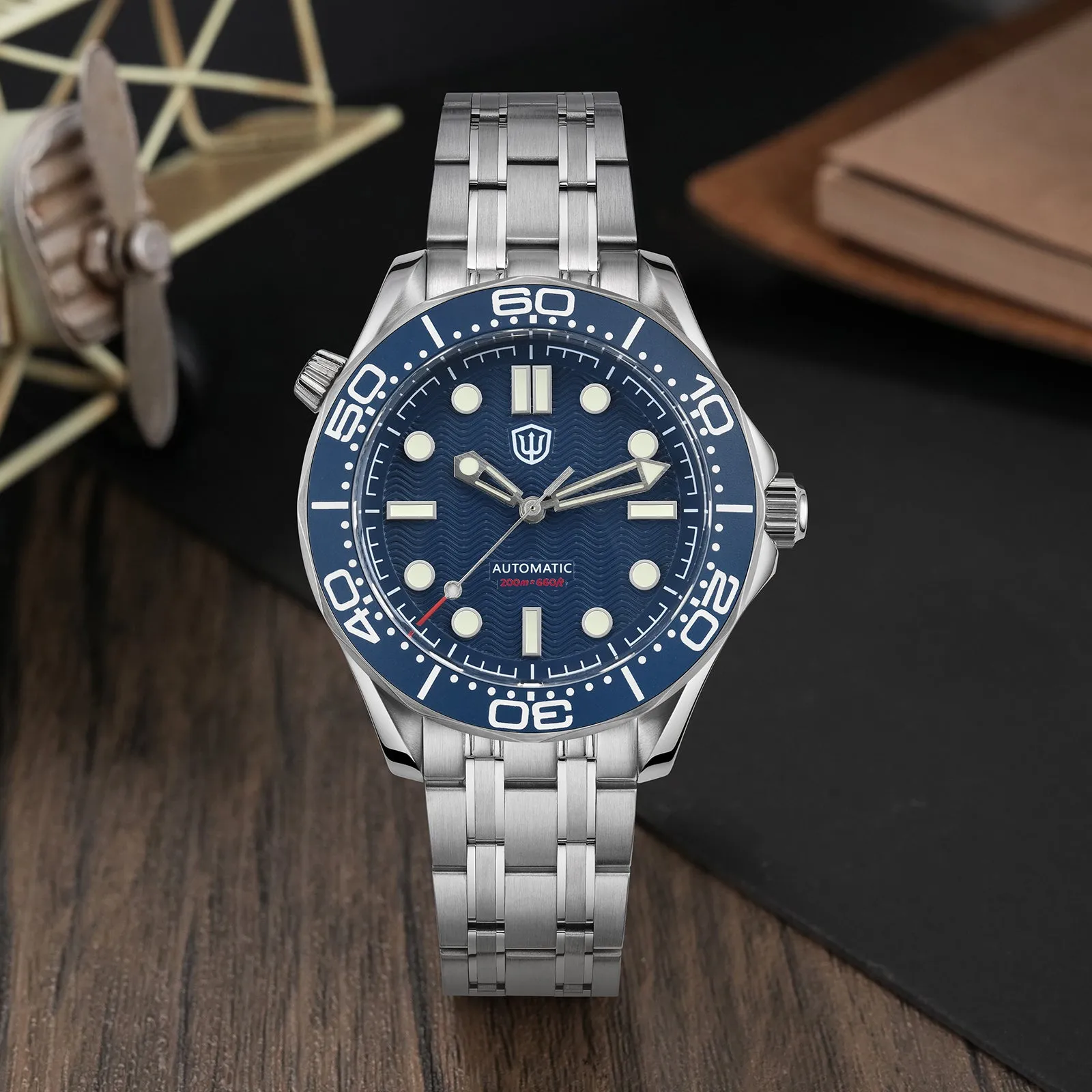 ★EU-Pre-Owned★Watchdives WD007ST 39mm NTTD Dive Watch