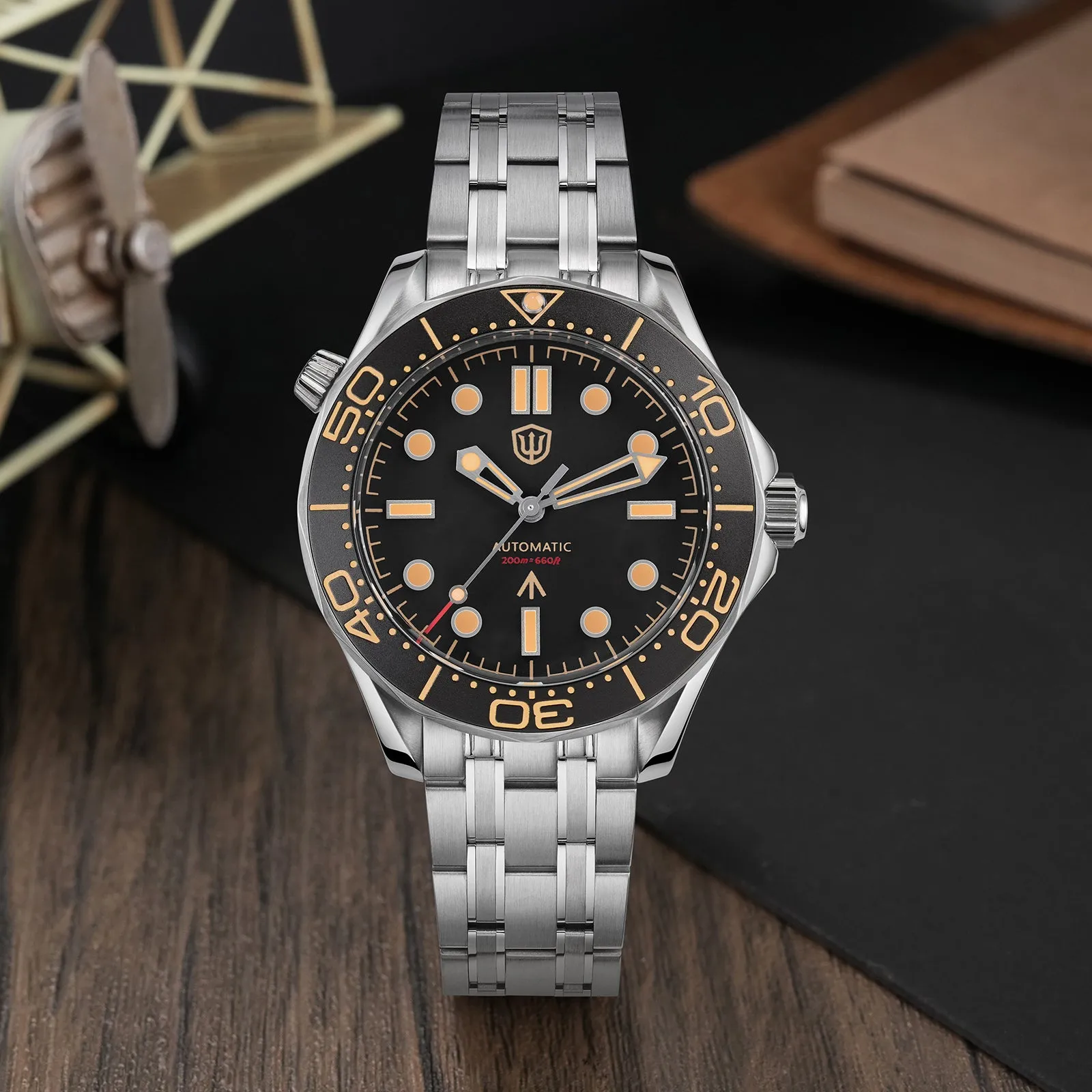 ★EU-Pre-Owned★Watchdives WD007ST 39mm NTTD Dive Watch