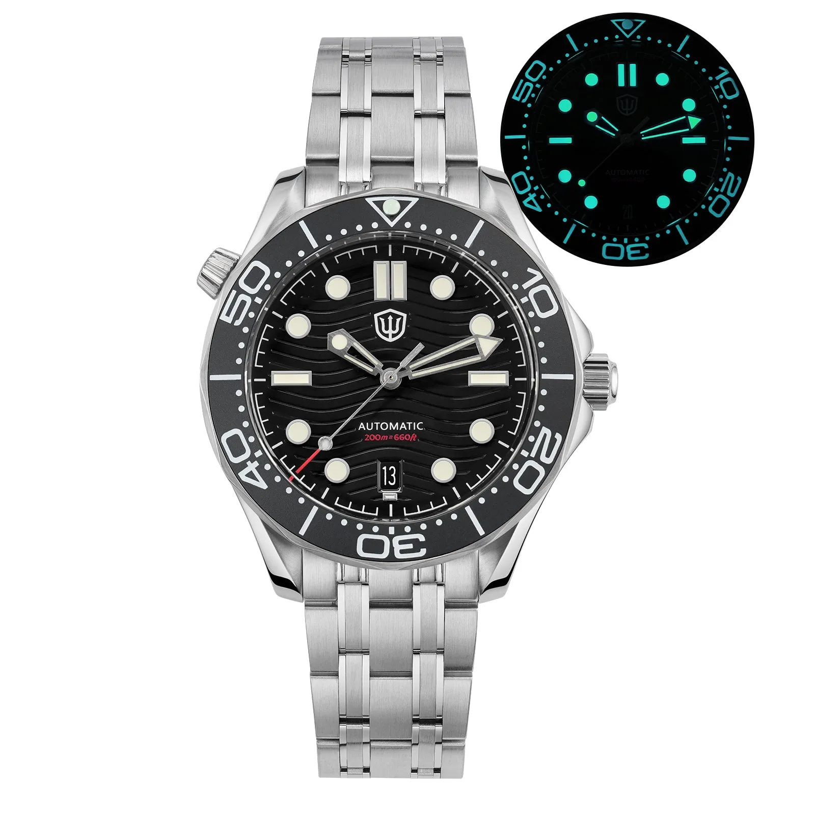 ★EU-Pre-Owned★Watchdives WD007ST 39mm NTTD Dive Watch
