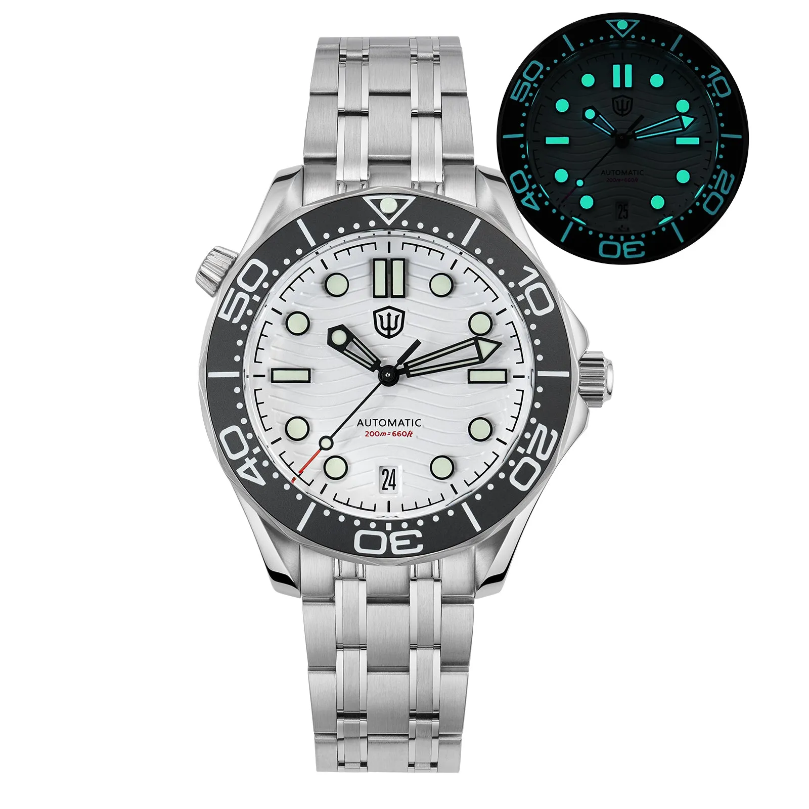 ★EU-Pre-Owned★Watchdives WD007ST 39mm NTTD Dive Watch
