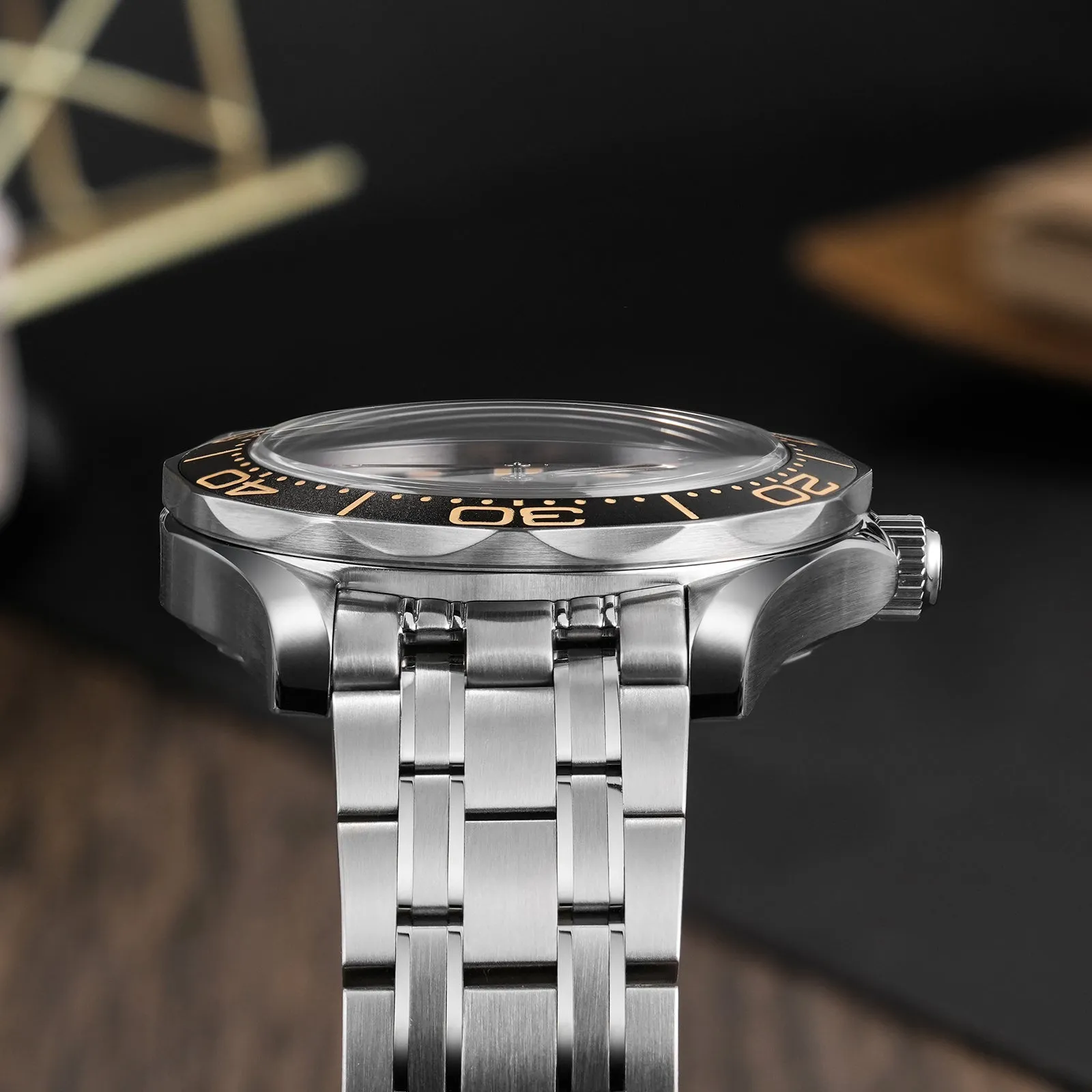 ★EU-Pre-Owned★Watchdives WD007ST 39mm NTTD Dive Watch