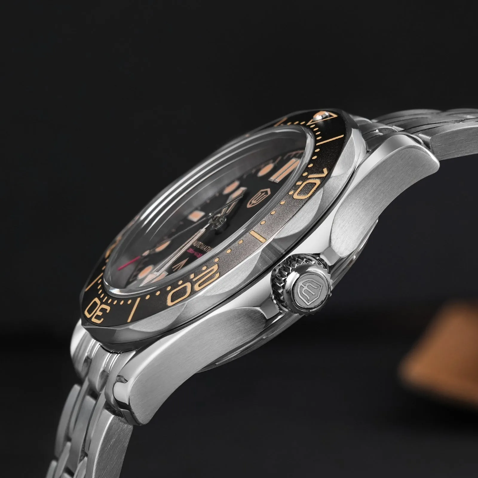 ★EU-Pre-Owned★Watchdives WD007ST 39mm NTTD Dive Watch