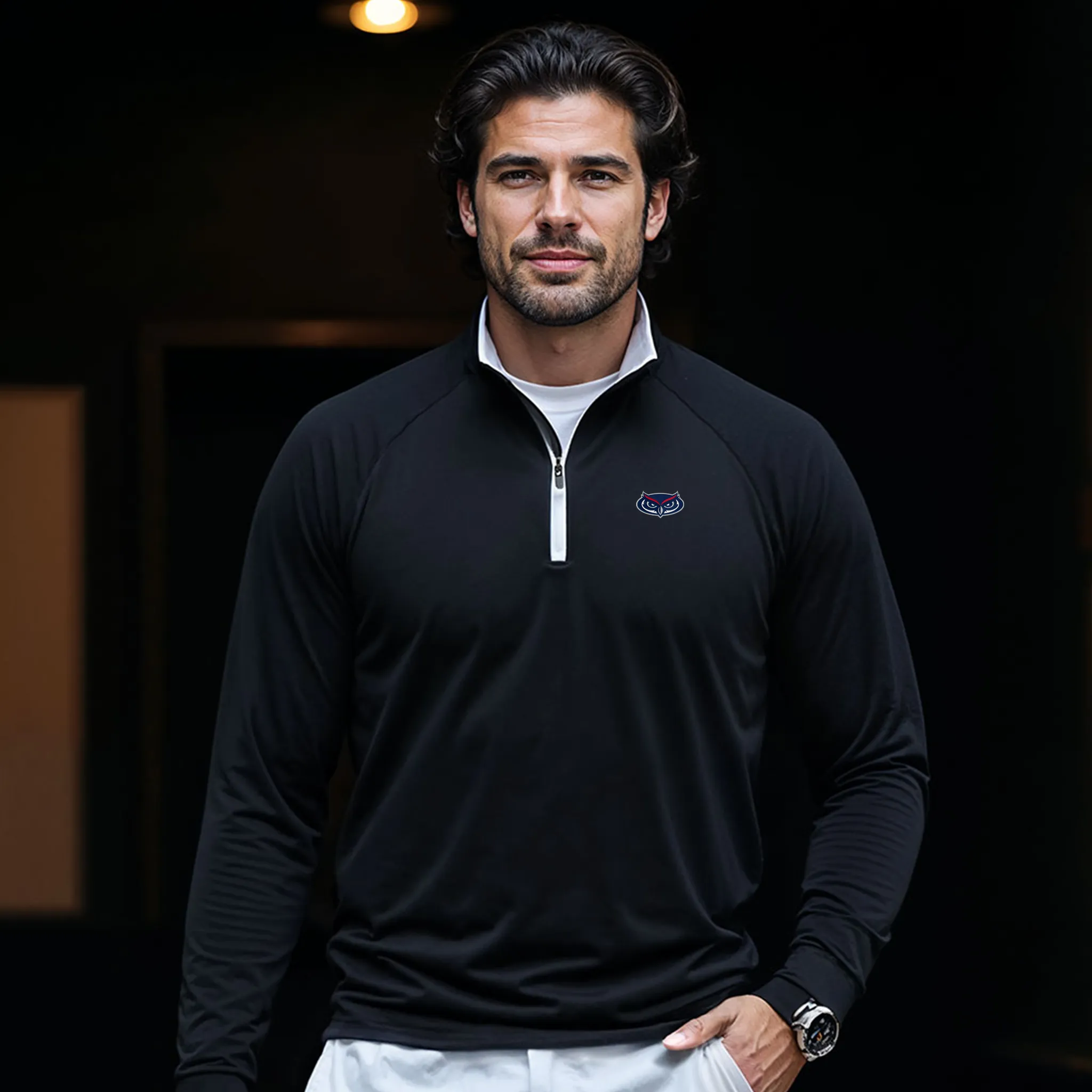 Florida Atlantic DriRelease® Performance Pullover Black