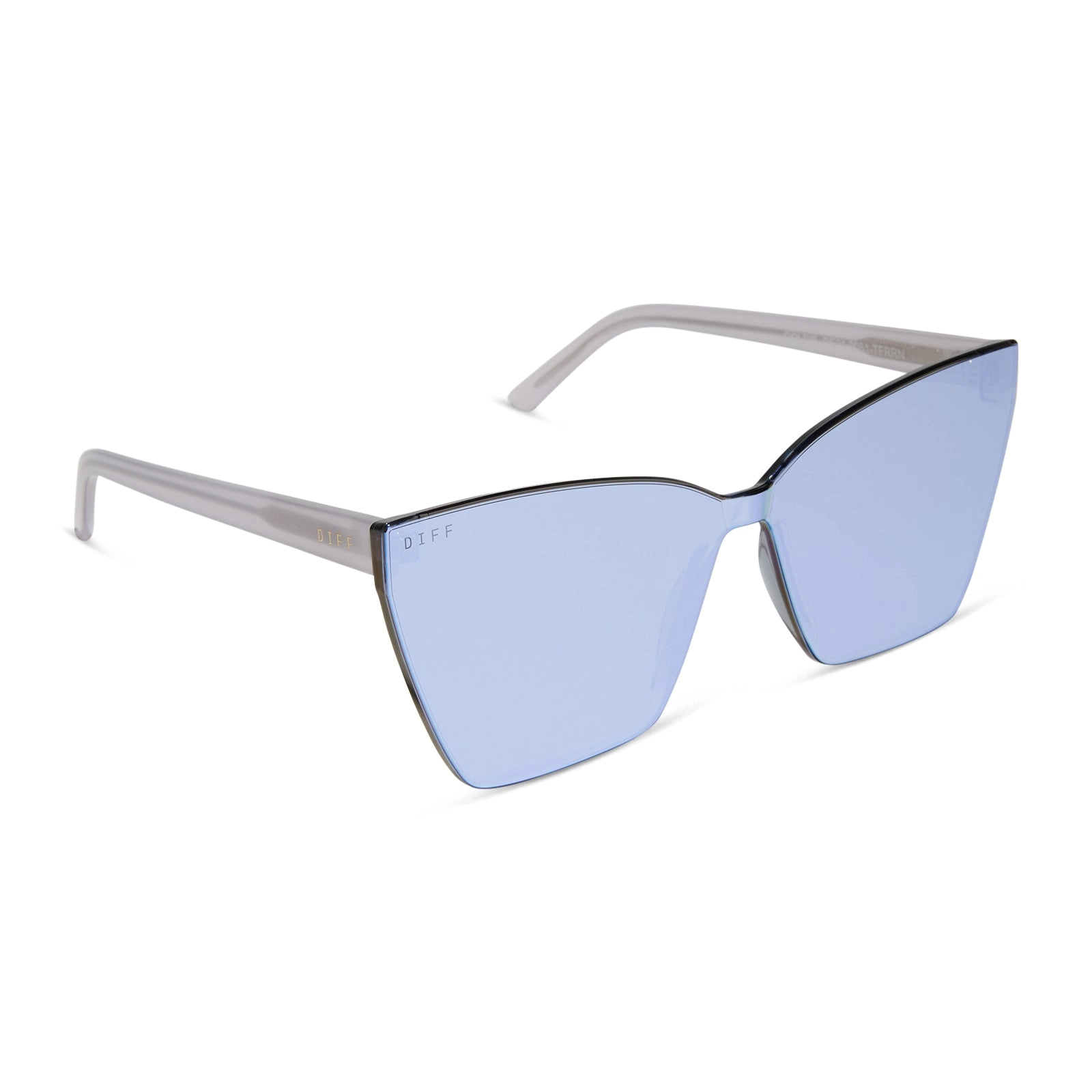 GOLDIE - THISTLE   LAVENDER MIRROR SUNGLASSES