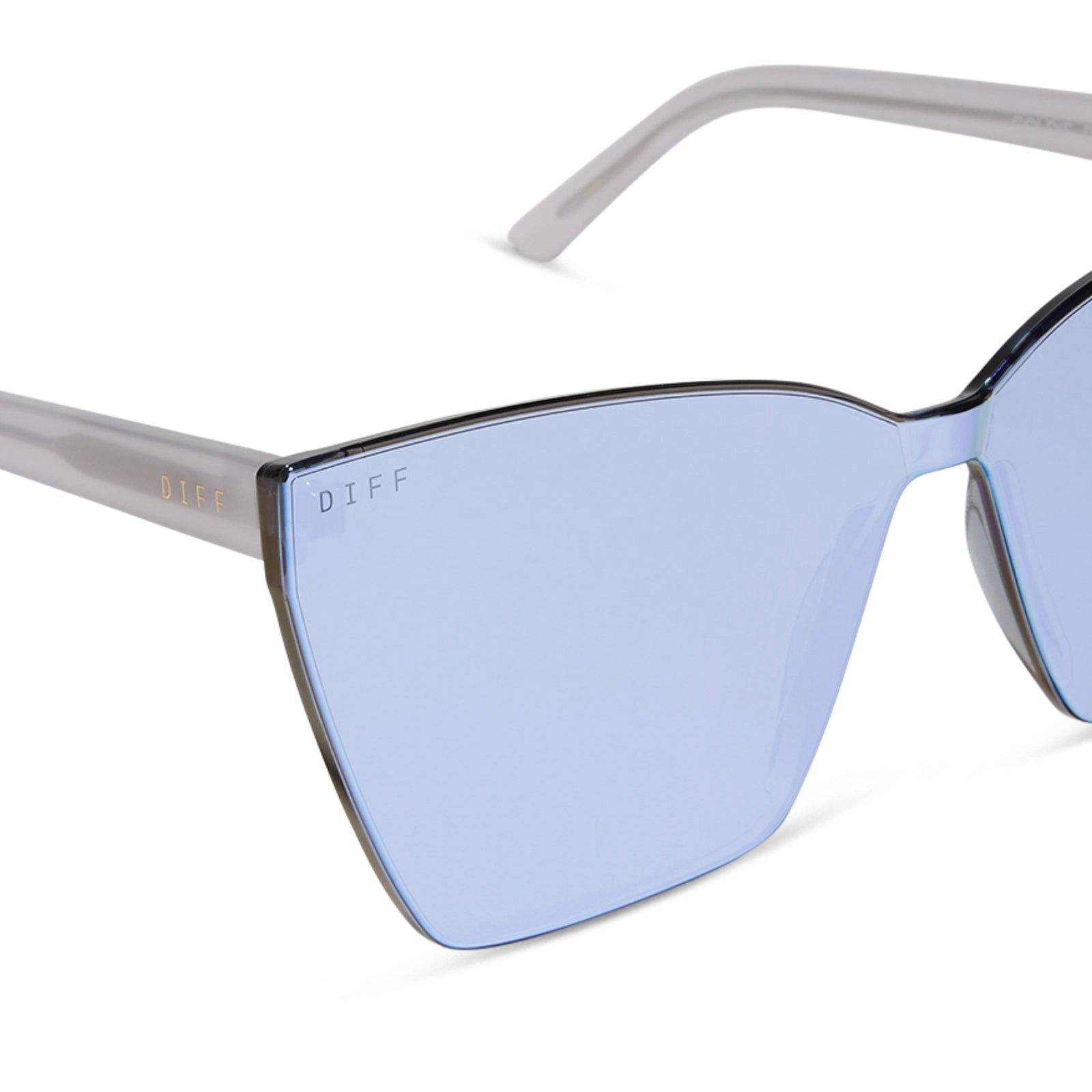 GOLDIE - THISTLE   LAVENDER MIRROR SUNGLASSES