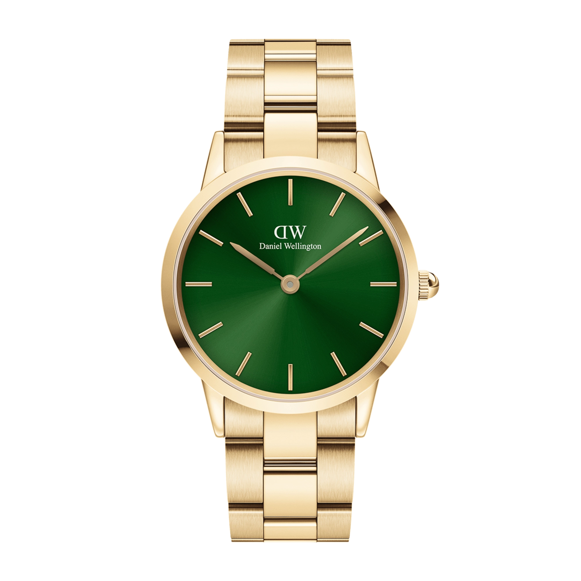 Iconic Link Emerald Gold