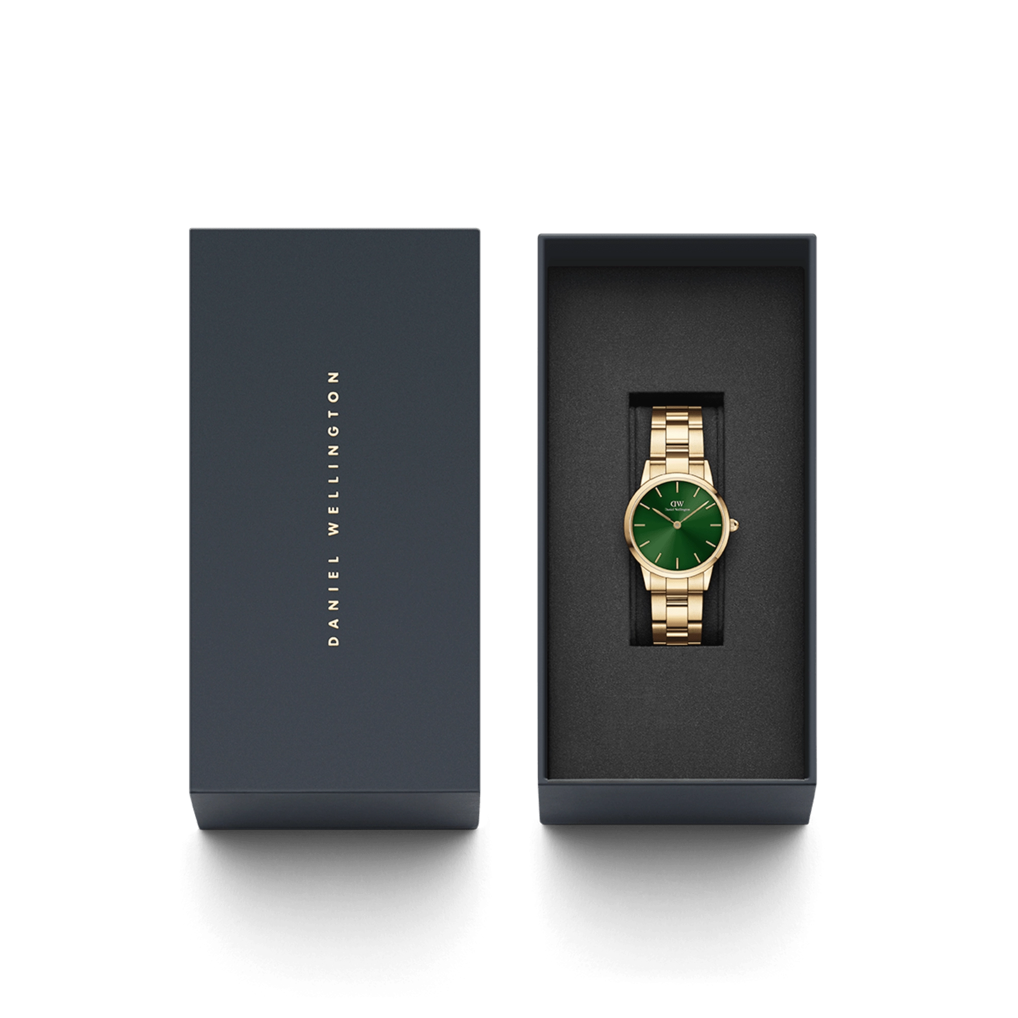 Iconic Link Emerald Gold