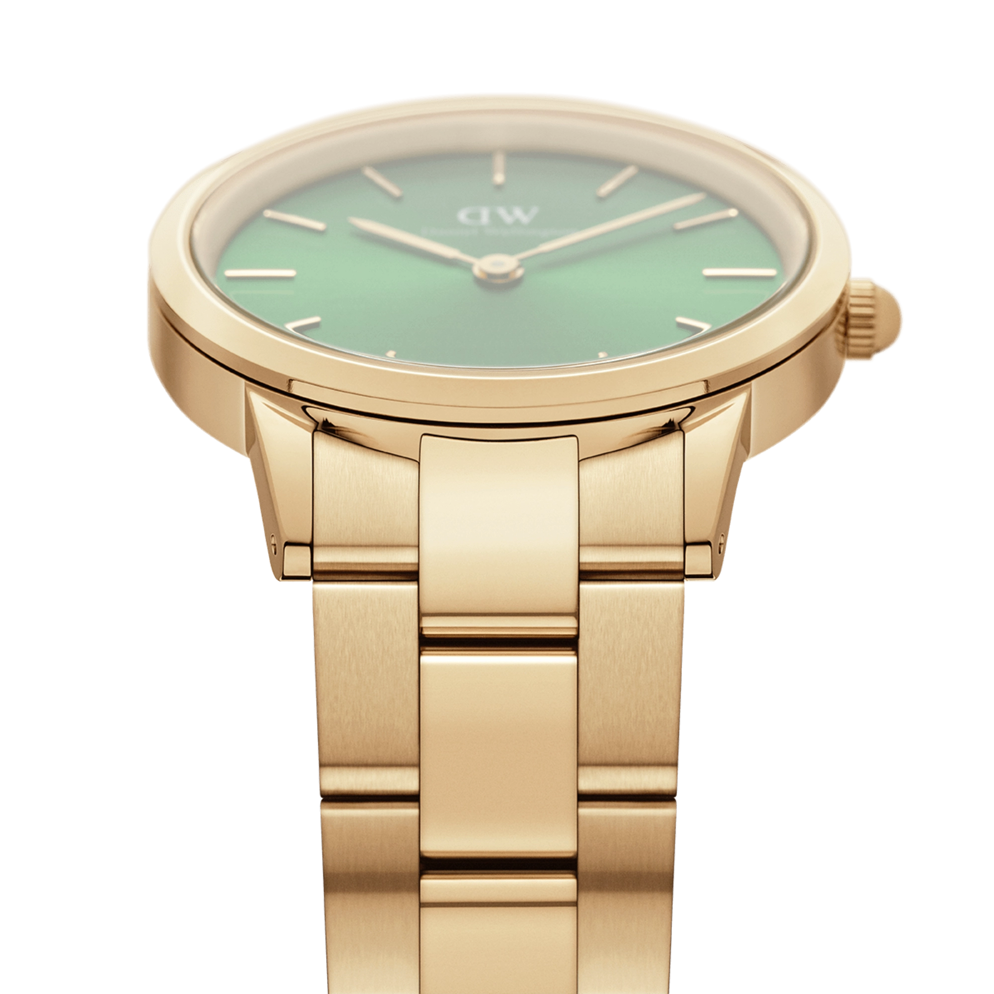Iconic Link Emerald Gold