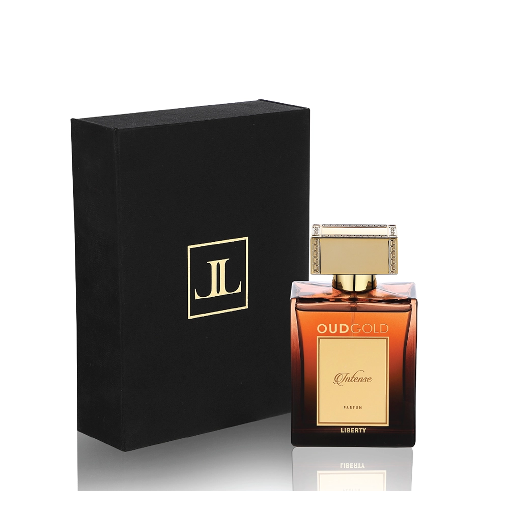 Liberty Luxury OudGold Intense New Edition Parfum for Men and Women (100ml/3.4Oz), Crafted in France, Woody Notes, Long Lasting - upto 3 days.