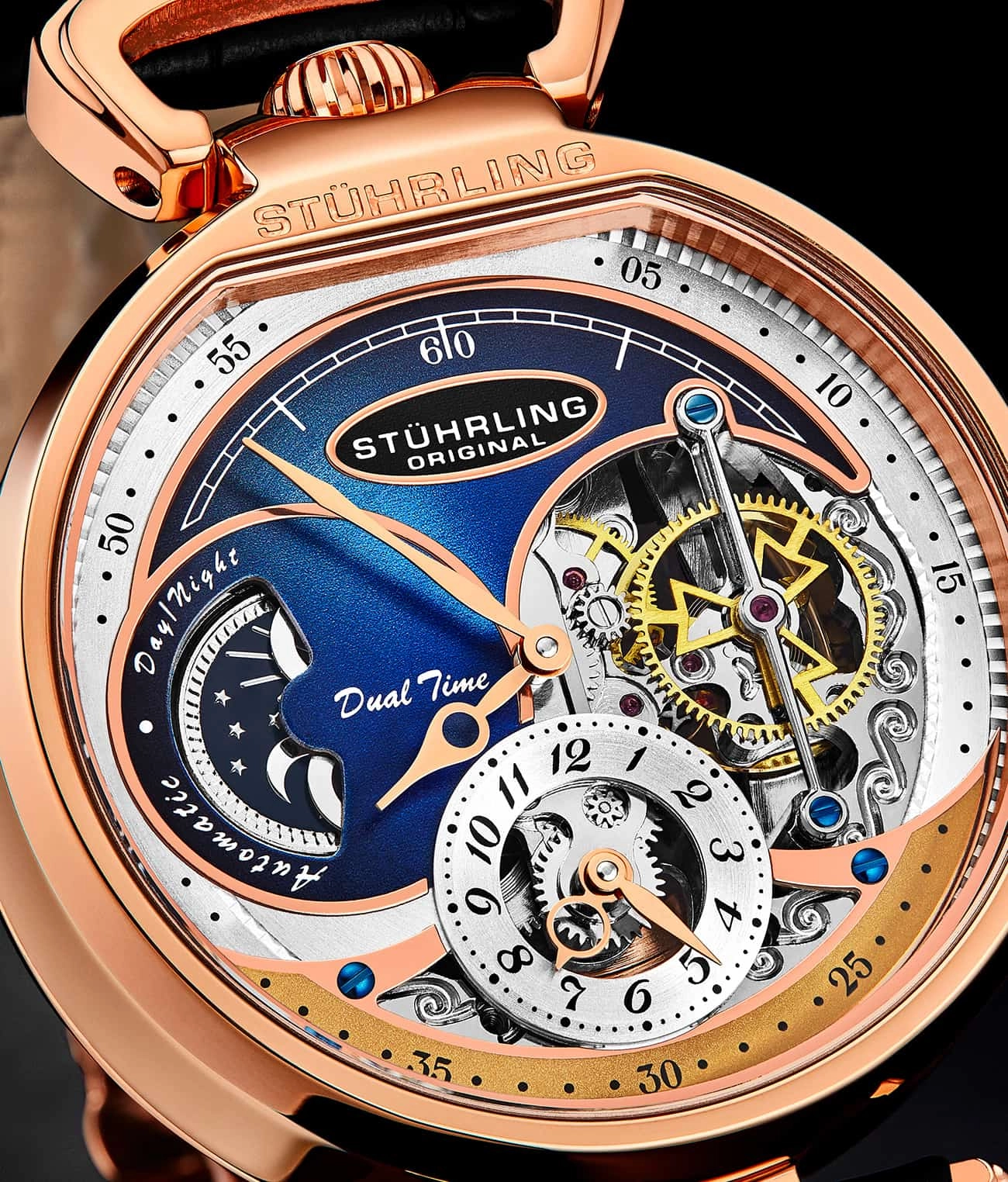 Modena Dual Time Automatic 988 46mm Skeleton