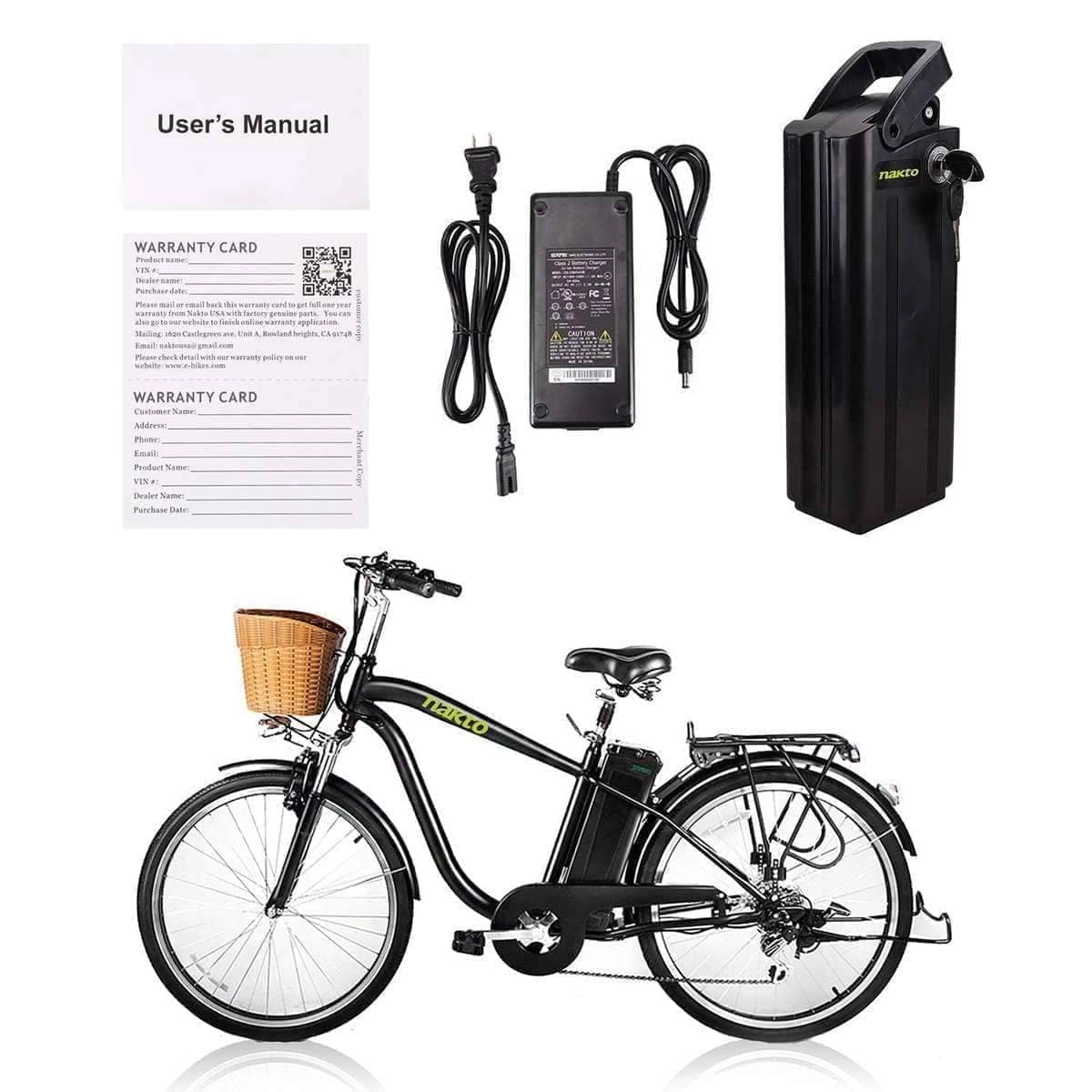Nakto Camel Men's Electric Bike [250W   350W]