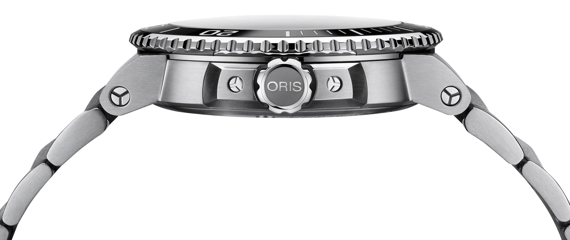 Oris Aquis Automatic Stainless Steel Blue Dial Date Divers Mens Watch 733 7730 4135-07 8 24 05PEB