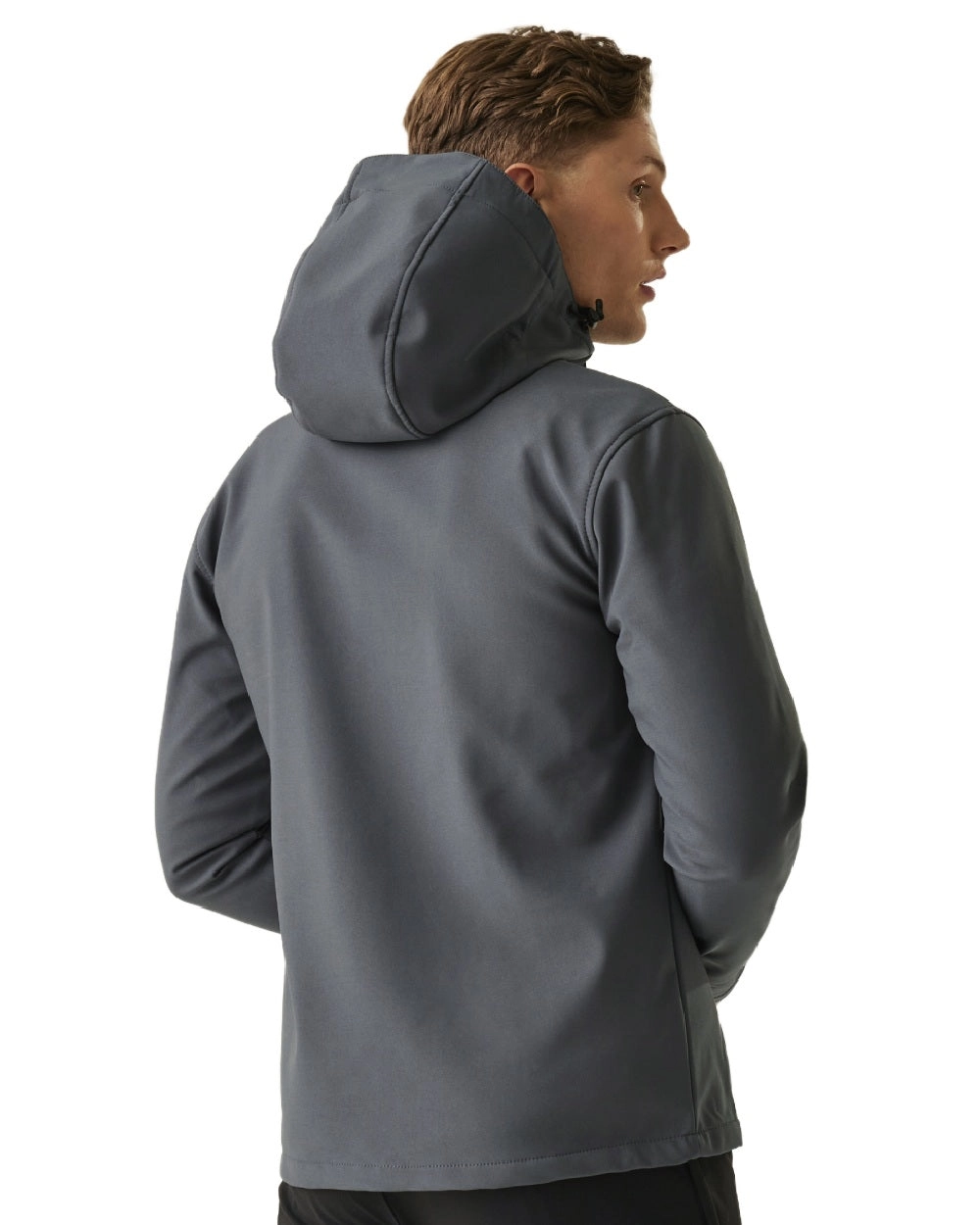 Regatta Mens Venturer 3 Layer Printable Hooded Softshell Jacket