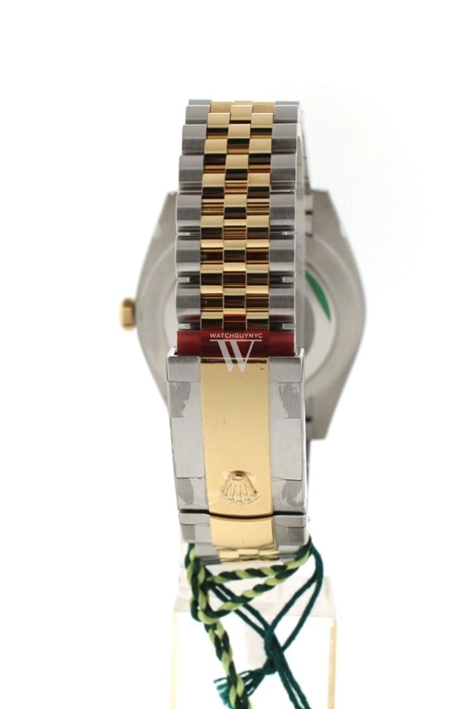 Rolex Datejust 31 Champagne Diamond Dial Diamond Bezel 18K Gold Two Tone Jubilee Ladies 178343 Pre-owned