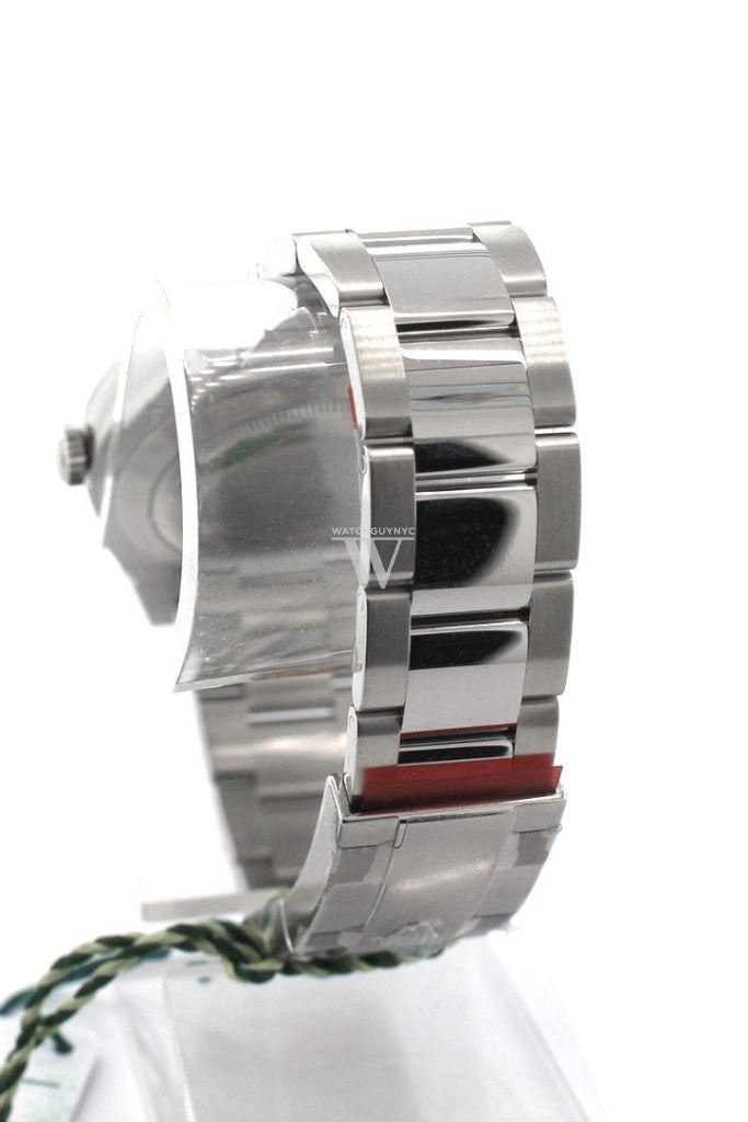 Rolex Datejust 41 Slate Roman Dial White Gold Fluted Bezel Oyster Mens Watch 126334