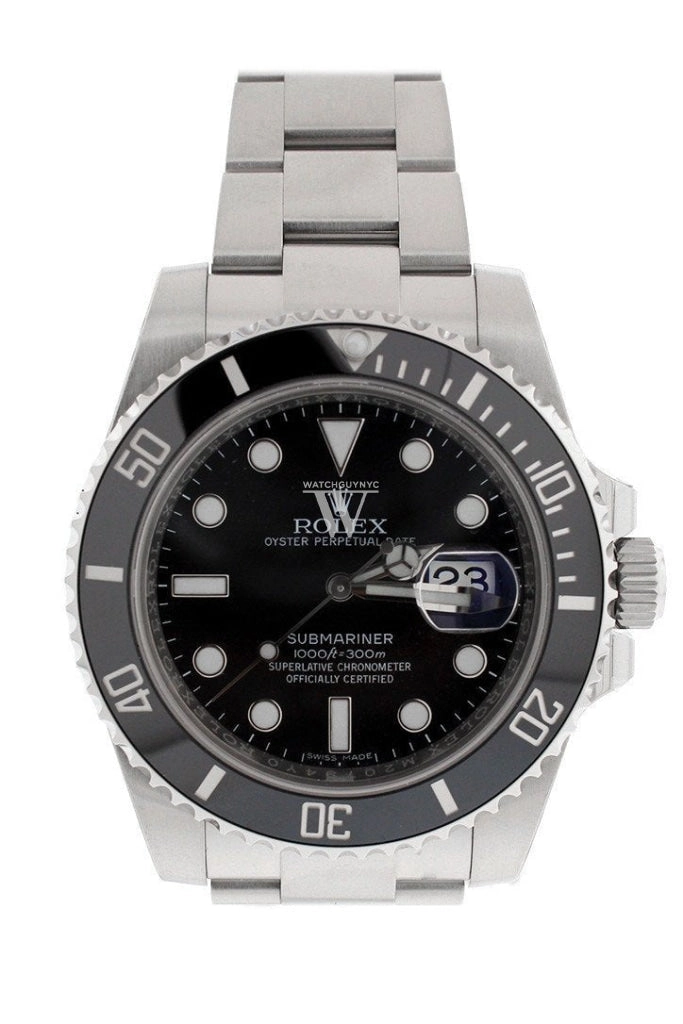 ROLEX Submariner Date 40 Black Dial Mens watch 116610LN 116610