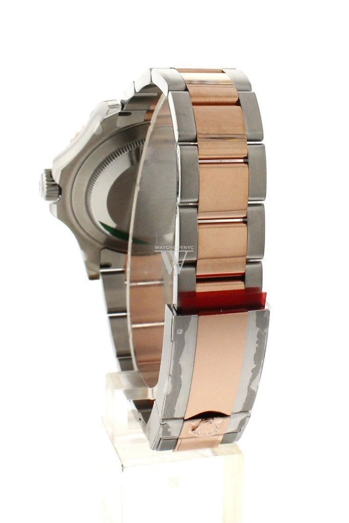 ROLEX YACHT-MASTER 40 Chocolate Dial 18k Rose Gold Mens Watch 116621
