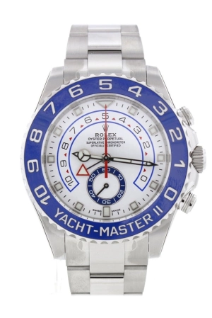 ROLEX Yacht-Master II 44 White Dial Stainless Steel Men's Watch 116680