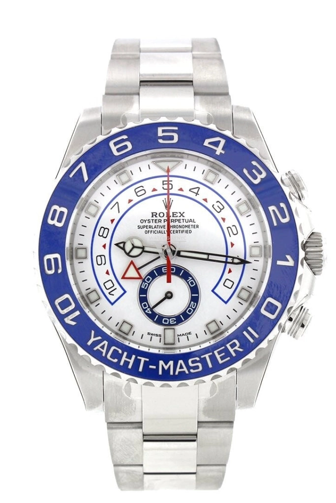 ROLEX Yacht-Master II 44 White Dial Stainless Steel Men's Watch 116680