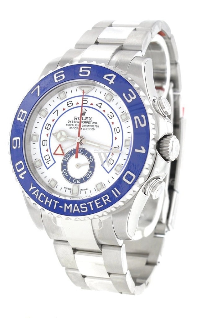 ROLEX Yacht-Master II 44 White Dial Stainless Steel Men's Watch 116680