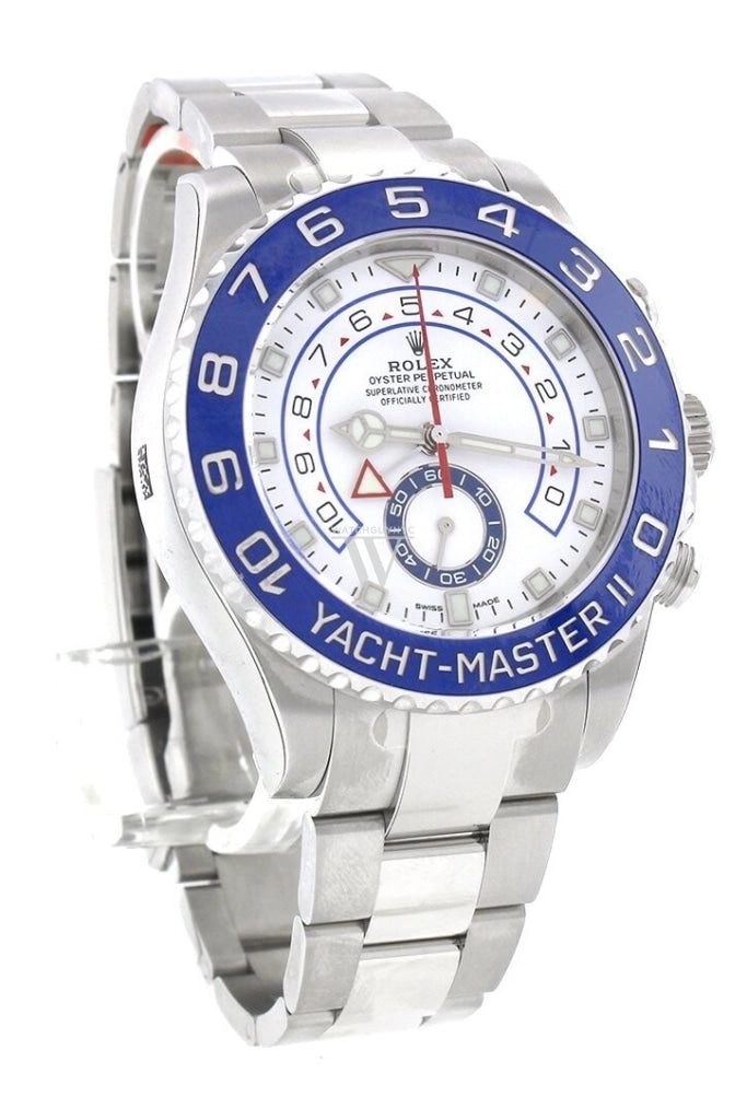 ROLEX Yacht-Master II 44 White Dial Stainless Steel Men's Watch 116680