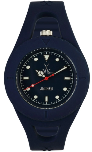 ToyWatch Jelly Looped Blue Plasteramic & Silicone Womens Watch Blue Dial JL03DB