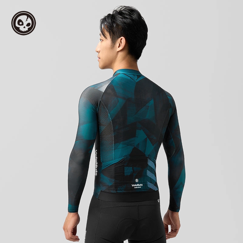 【VNS】 ROCKBROS Clear Sky Men's Cycling Jersey Long Sleeves Top Clothes