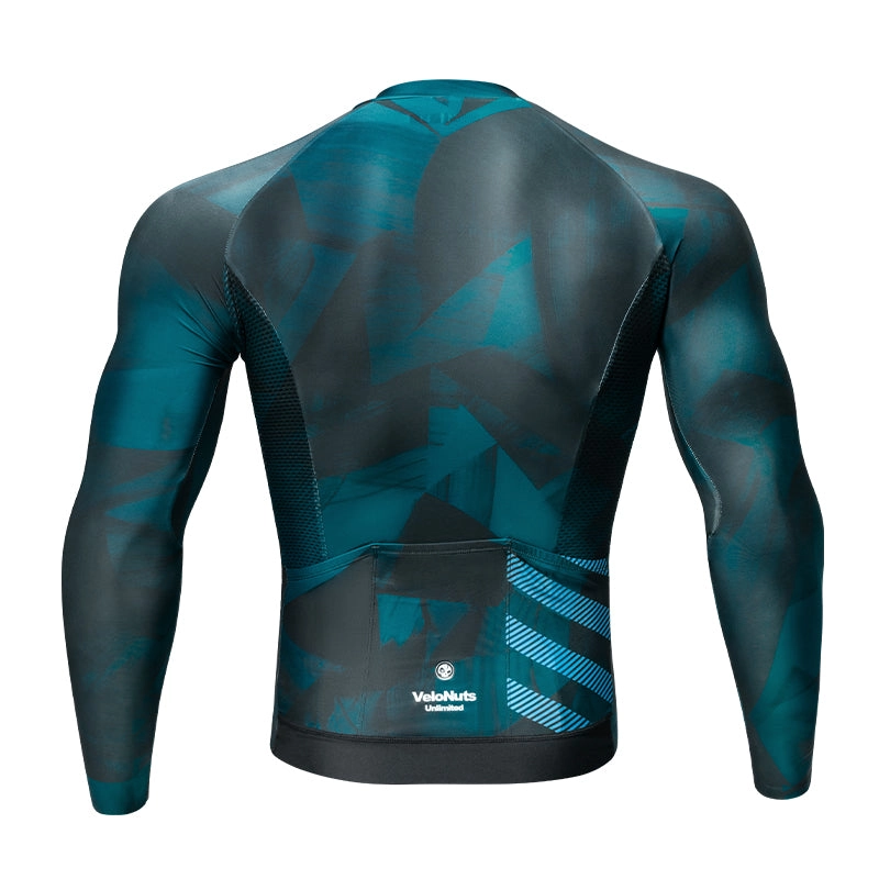 【VNS】 ROCKBROS Clear Sky Men's Cycling Jersey Long Sleeves Top Clothes