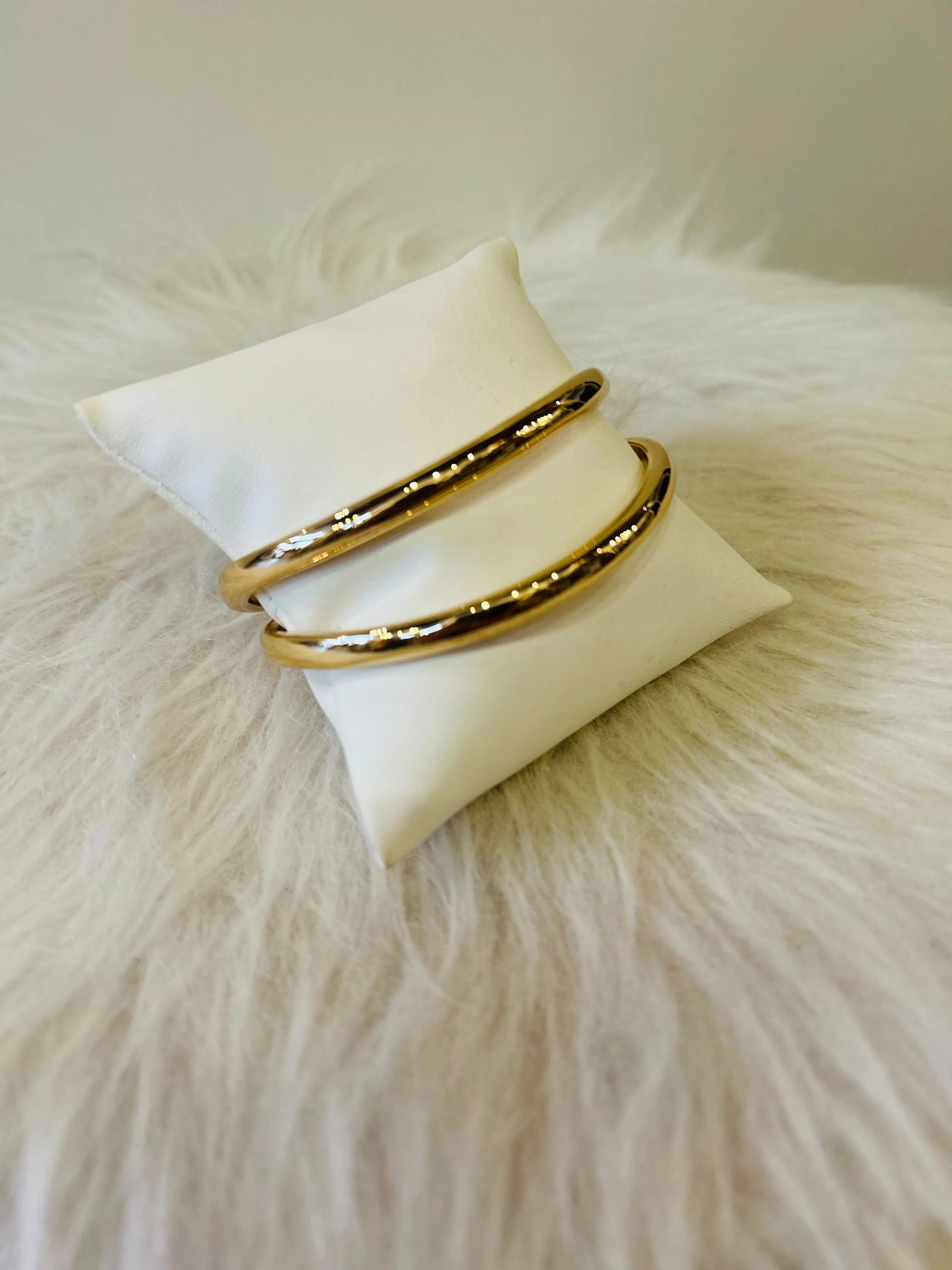 Wavy Bangle Set