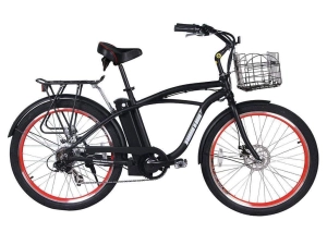 X-Treme Newport Elite Max Beach Cruiser Electric Bike [36V 350W]
