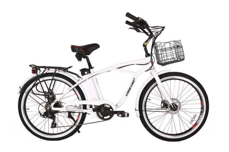 X-Treme Newport Elite Max Beach Cruiser Electric Bike [36V 350W]