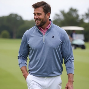 Xavier DriRelease® Performance Pullover Dark Steel Blue