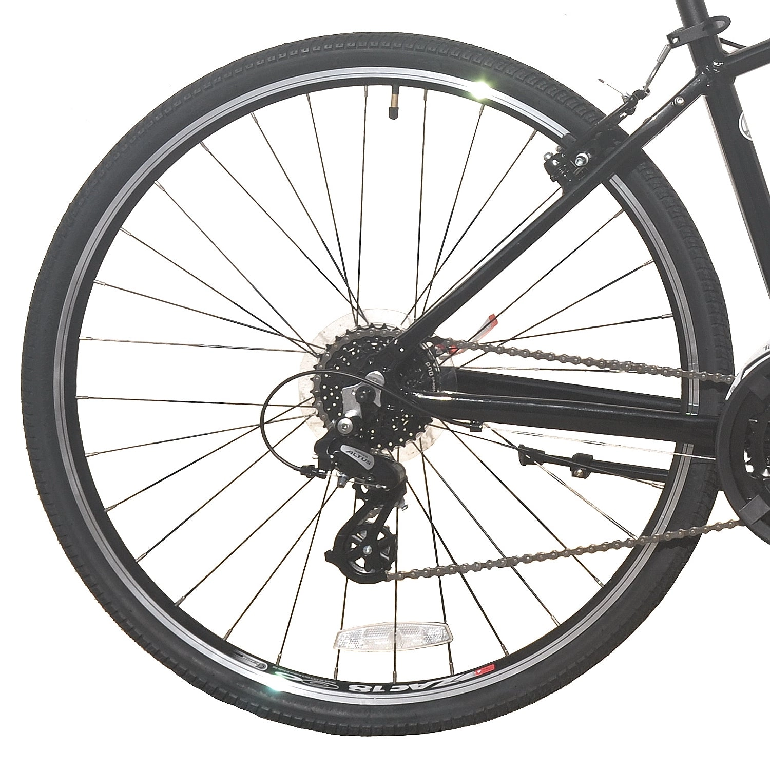 XDS Cross300 24sp Comfort Hybrid Bike // Jet Black